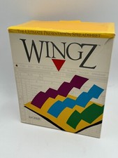 Vintage WingZ The Ultimate Presentation Spreadsheet For Macintosh Software
