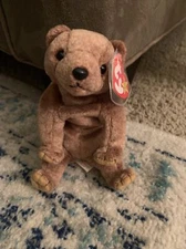 Ty Beanie Baby. Pecan The Bear. Excellent Condition. Free Shipping