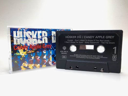 Hüsker Dü CANDY APPLE GREY Cassette WX40C **1ST ISSUE 1986** NEAR MINT CONDITION - Picture 7 of 11