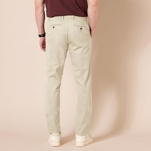 Amazon Essentials Men's Slim-Fit Wrinkle-Resistant Flat-Front Chino Pant - Picture 2 of 3
