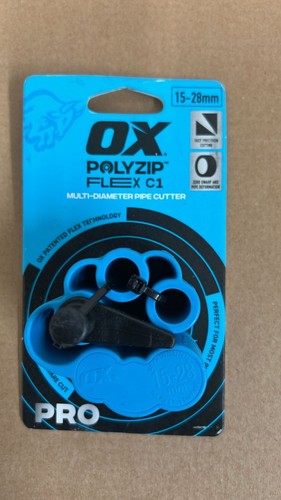 OX Tools Pro POLYZIP Flex C2 Cutter 25 - 55mm Pipe Slice Cutter, OX-P563355 - Picture 8 of 8