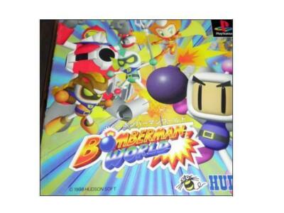 BOMBERMAN world Playstation PS Import Japan