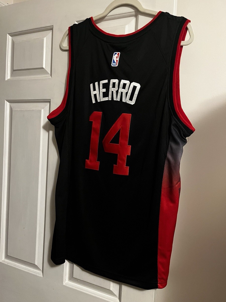 【未使用・新品】Miami Heat Tyler Herro ジャージ Mサイズ Tyler Herro 2021 Miami Heat City Connect Nike Swingman