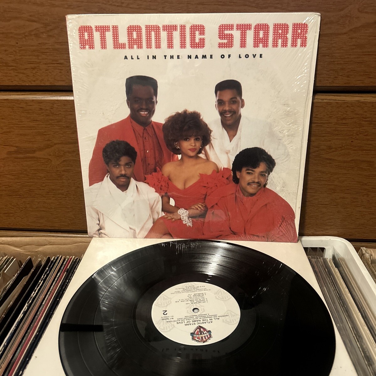 Atlantic Starr – All In The Name Of Love LP 1987 Warner Bros