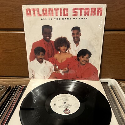 Atlantic Starr – All In The Name Of Love LP 1987 Warner Bros