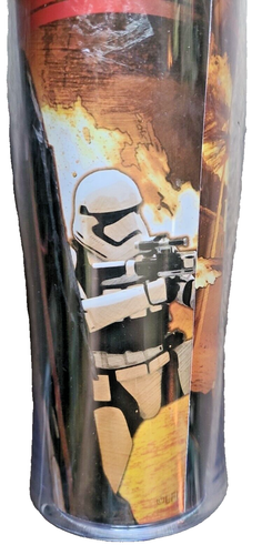 STAR WARS Storm Troopers Tumbler/Mug Insulated 16 oz Cup With Lid Zak Designs - Picture 4 of 7
