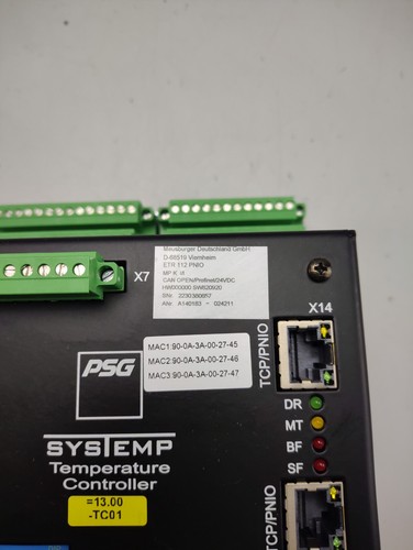 Meusburger ETR 112 PNIO Temperaturregler A140183-024211 - Bild 4 von 9