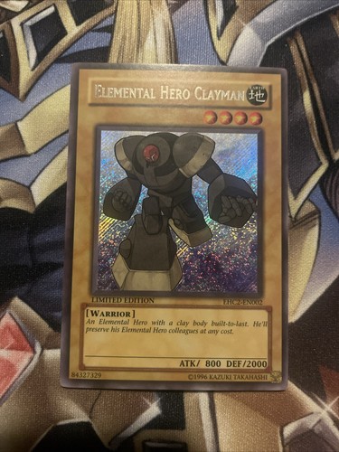 Yugioh Elemental Hero clayman EHC2-EN002 - Picture 1 of 11
