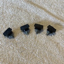 4x Motorola MCS2000 Model II UHF Radio Speaker Wing Nut Screw (shorter Size)