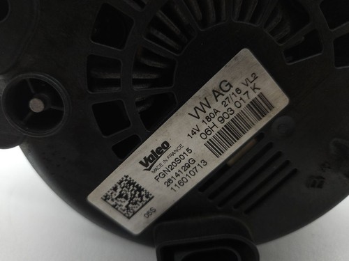 13-17 Original Audi Q5 A6 A5 A4 2.0L Alternator 180 Amp 06H903018M 06H903017K - Bild 8 von 12