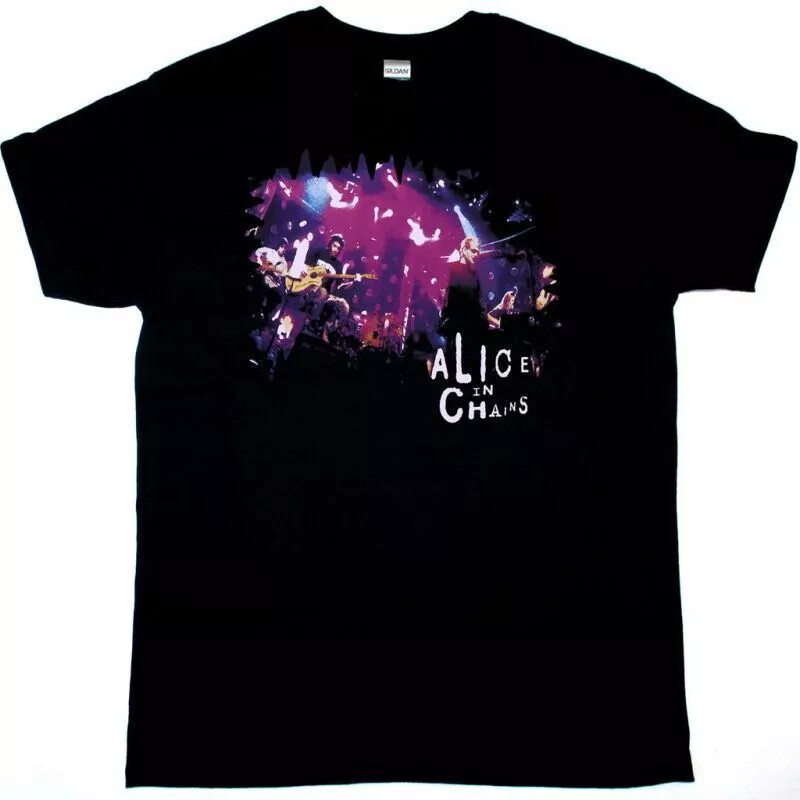 激レア ALICE IN CHAINS MTV Tシャツ ブラック ALICE IN CHAINS MTV UNPLUGGED NEW BLACK T SHIRT | eBay