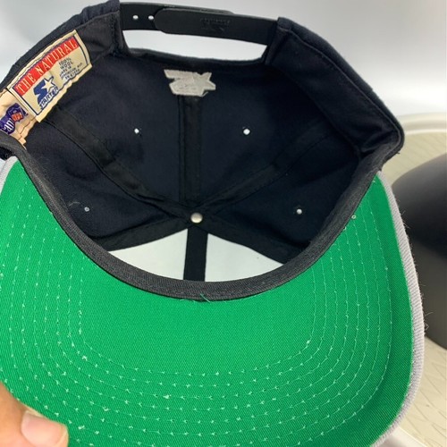 Vintage Raiders Starter shield plain logo strap back hat 100 % Wool - Picture 5 of 6