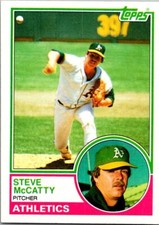 1983 Topps #493 Steve McCatty 