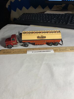 Vintage 1973 Matchbox Super Kings Texaco Articulated Ford Tanker K