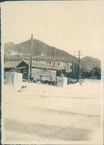 1946 Japan Kure Brit Com Base Transport Coy Orig Photo by British Soldier