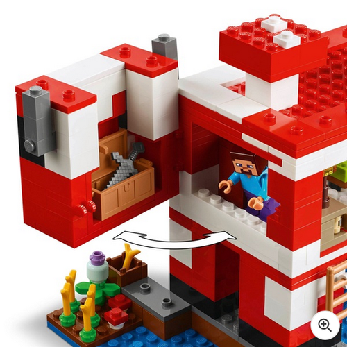 LEGO Minecraft: Mooshroom House (21270) - Imagen 16 de 22