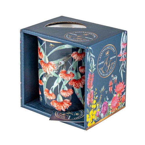 Australian Flora Eucalyptus 360ml Coffee Mug New Bone China Drink Cup w/ Handle - Picture 2 of 2
