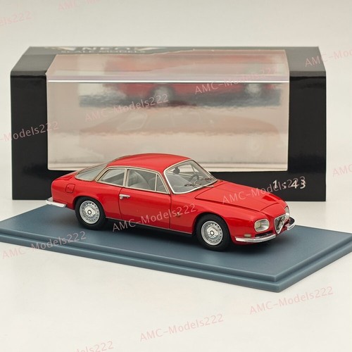 1/43 NEO SCALE MODELS Alfa Romeo 2600 SZ 1967 Resin Car Limited Collection Red - Picture 3 of 7