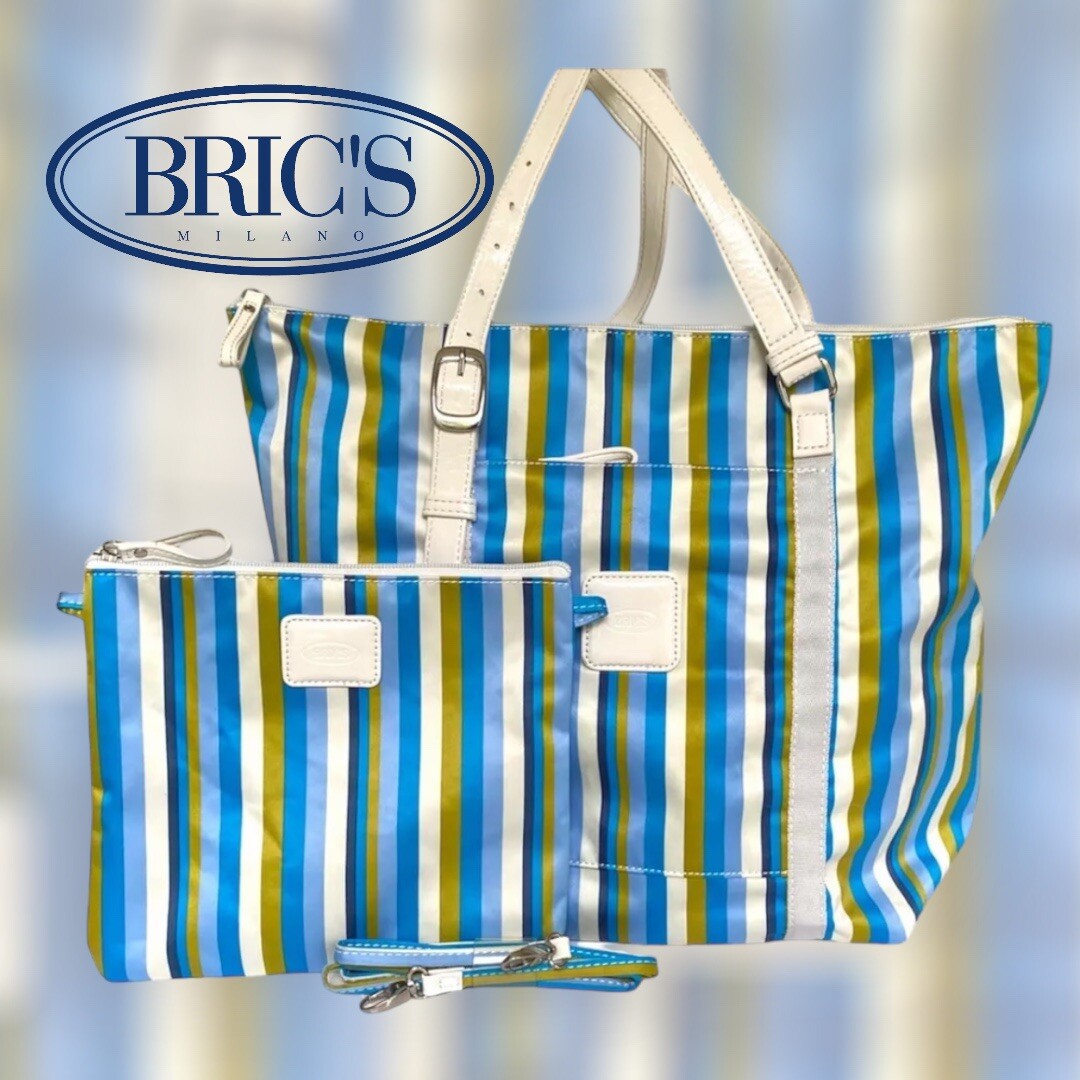 Bric s Boutique Striped 2 In 1 Packable Travel Tote Carry On X Bag Vintage Retro eBay