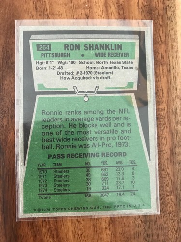 1975 Topps Football Cards #1-266 most EX/NM Set Break Pick to complete set ! - Picture 471 of 475