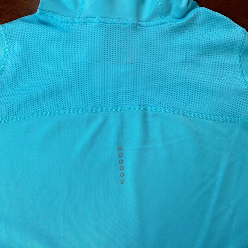 Nike Girls Running DRI-FIT Pullover Hoodie Turquoise Blue Size XL - Picture 8 of 10