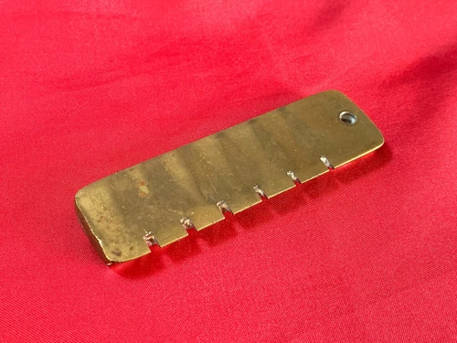 Gibson Vintage Maestro Lyre Vibrola Comb 1960s Vintage Part Gold (Solid Brass)