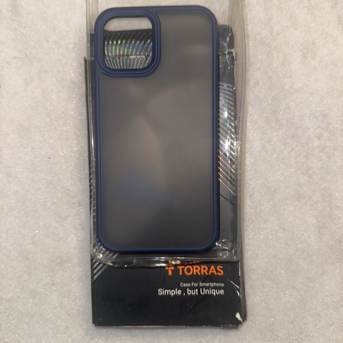 TORRAS Case for iPhone 12/12 Pro, Dark Blue, Lightweight New Open Box - Picture 1 of 4