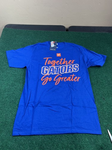 FLORIDA GATORS Fanatics SHIRT BLUE ORANGE Medium New w tags