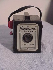 Antique IMPERIAL Six-Twenty Box Camera - UNTESTED - From a Displayed Collection