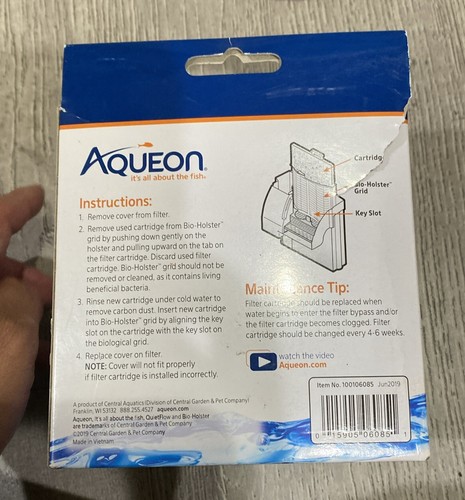 Aqueon Replacement Filter Cartridges Medium 6 + 1  = 7 pack In Opened Box - Picture 4 of 7
