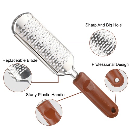 Professional Pedicure Foot File, Colossal Stainless Steel Dead Skin Remover - Picture 8 of 11