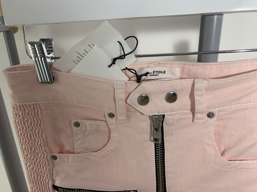 Isabel Marant Etoile Motorcycle Jeans Size 36 UK 6/8 NEW - Picture 9 of 15