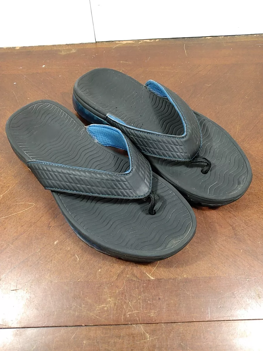 Flip flops blue and black shop