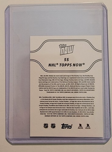 Alex Ovechkin 2023-24 Topps Now NHL Aufkleber #55 SP 10. Spieler bis 1500 - Bild 2 von 2