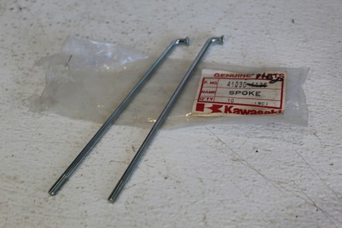 OEM KAWASAKI VN1500 VN800 FRONT OUTER SPOKE QTY (2) PART # 41030-1168 - Foto 5 di 7