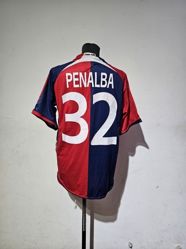 Cagliari soccer jersey Asics 2006/2007 Size L match worn Serie A patch - Picture 4 of 6