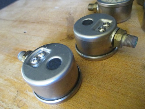 LOT OF 5 Graco Stainless Steel High Pressure Fluid Gauge, 0-5000 psi , Pressure - Picture 7 of 10