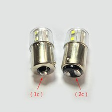 B15 LED Glühbirne Bajonett 3W & 5W 12V/24V/36V/110V/220V Einzel-/Doppelkontakt