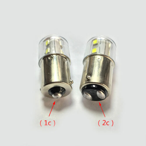 Mini Light Bulb Single&Double Contacts 12/24/36/110/220V B15 LED Bayonet 15x38mm - Picture 2 of 5