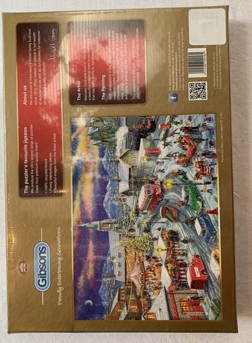 GIBSONS Limited Edition ‘Driving Home For Christmas’ 1000 Pcs Jigsaw Puzzle. NIB - Picture 4 of 5