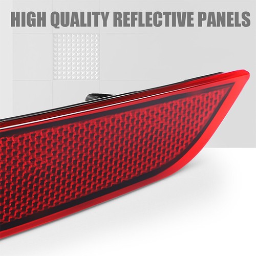 Left Right Rear Bumper Reflector Light Cover For 2016 2017-2019 Chevrolet Cruze - Picture 3 of 15