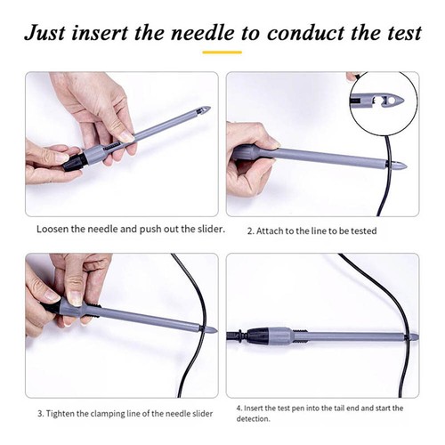 2mm 4mm Multi Meter Pin Piercing Probe Wire Piercing Probe Kit - Picture 6 of 11