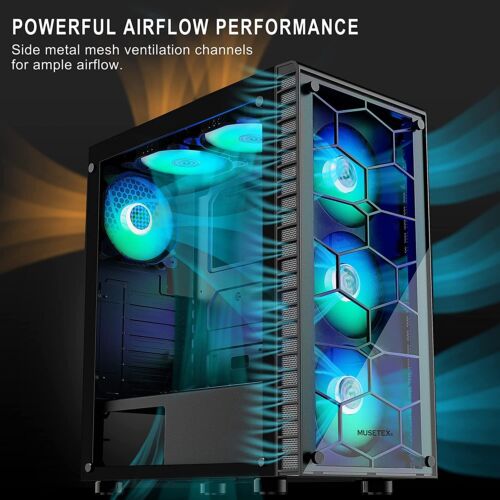 Gaming PC Custom Built Computer Nvidia Geforce RTX 4060 Graphic Ryzen 7700X DDR5 - Picture 2 of 7