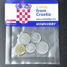 Croatian Coins 🇭🇷 5 Unique Random Coins from Croatia for Coin Collecting 🇭🇷