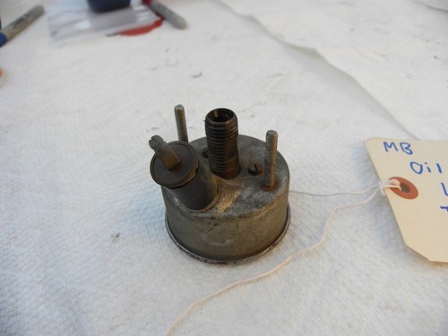 Mercedes Benz W198 Gullwing 300SL 190SL W121 Metric Oil Pressure Gauge OEM CA-98 - Picture 8 of 9