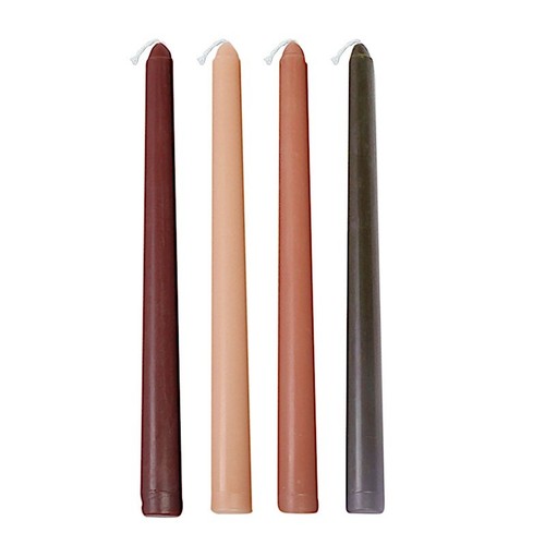 24 Natural Premium 10" Taper Candles Unscented Dinner Party Wedding Decorations - Picture 8 of 8