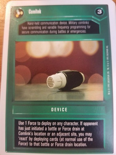 Star Wars CCG WB Premiere Unlimited SINGLES BASICS [A-M] Pick Your card NM-MT** - Picture 34 of 168