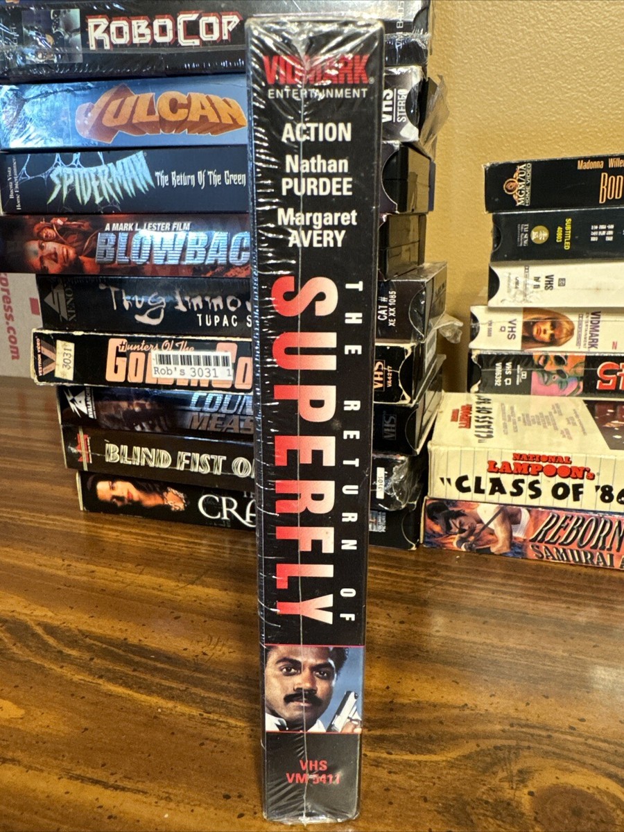 THE RETURN OF SUPERFLY Brand New & Factory Sealed VIDMARK