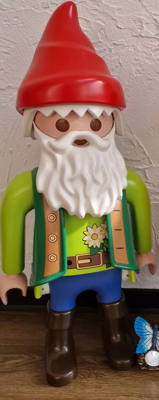 Playmobil XXL Großfigur Wichtel Zwerg Gärtner Gnome Gardener Lechuza