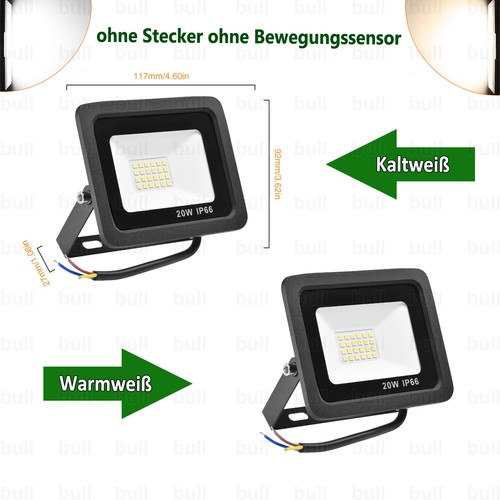 2x LED Inundador RGB con Trípode 10/20/30/50W Faros Proyector Exterior - Imagen 45 de 55